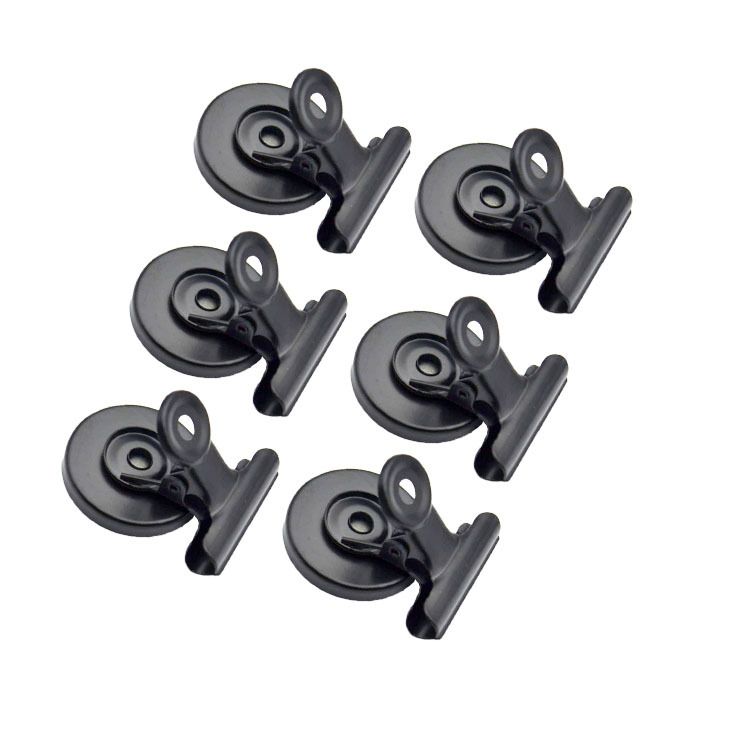 10 pcs Magnetic Clips,Metal Clips,Refrigerator Whiteboard Wall Magnetic Memo view 5