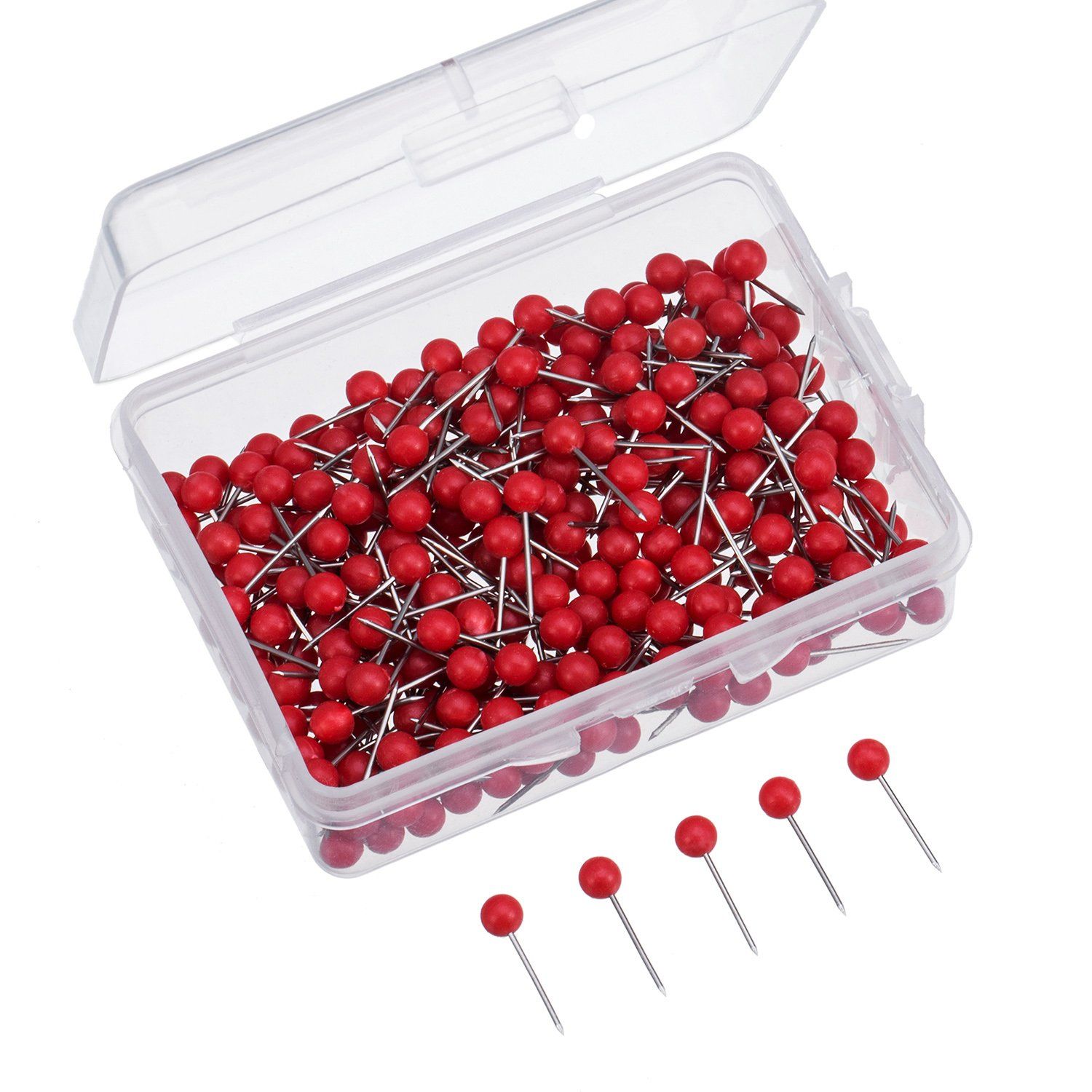 Push Pins Small Size 300 Packs Map Tacks — image 1