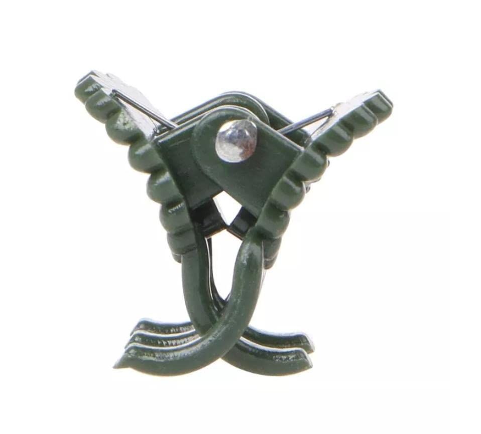 50pcs Plastic Plant Fix Clips Orchid Stem Vine Support Vegetables Farm Flowers view 5