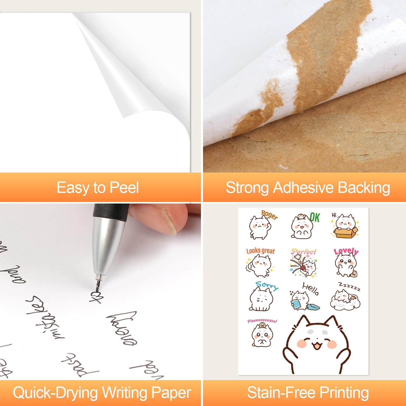 Printable Sticker Paper for Inkjet Printer view 2