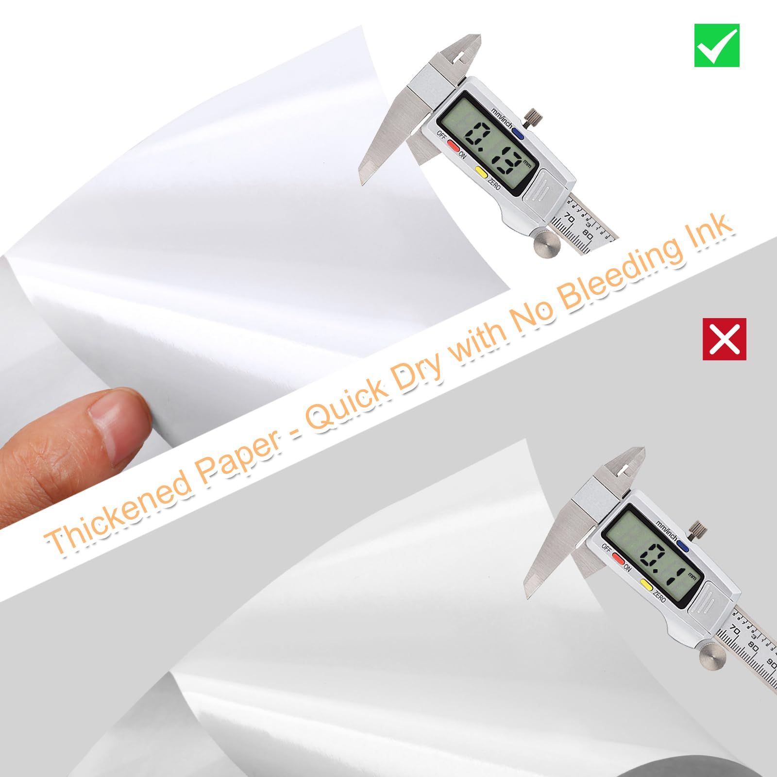 Printable Sticker Paper for Inkjet Printer view 4
