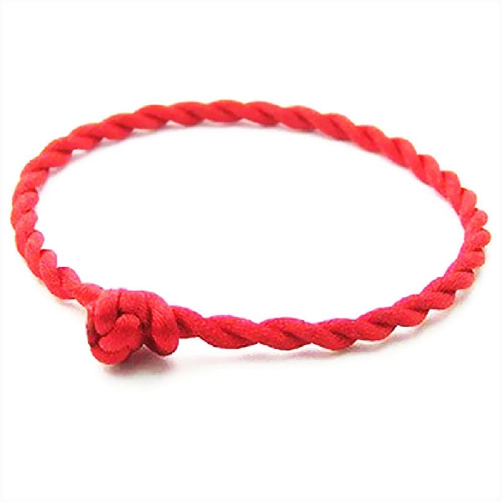 10 Pcs Red Bracelet Protection Good Luck Red Cord Bracelet Red String of Fate — image 1