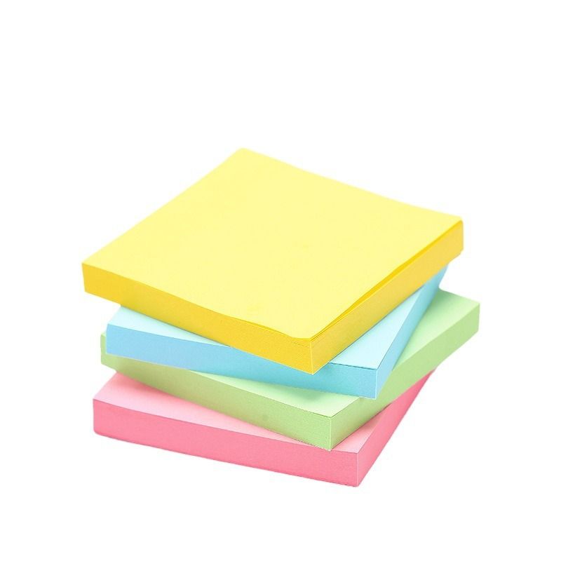 4 Pads Colours Removable Sticky Notes — image 1