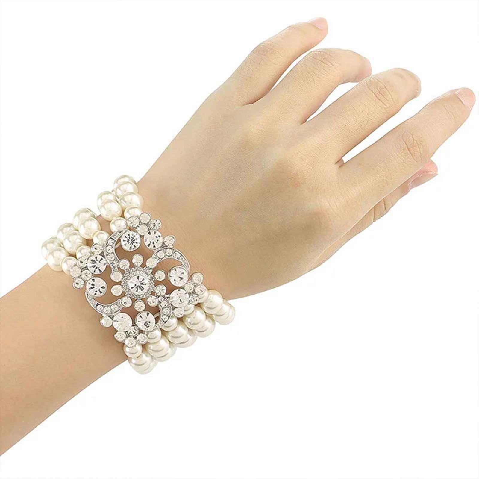 Bracelets for Women MultiLayer Pearl Bracelets for Women Pearl Jewelry Pearl view 2