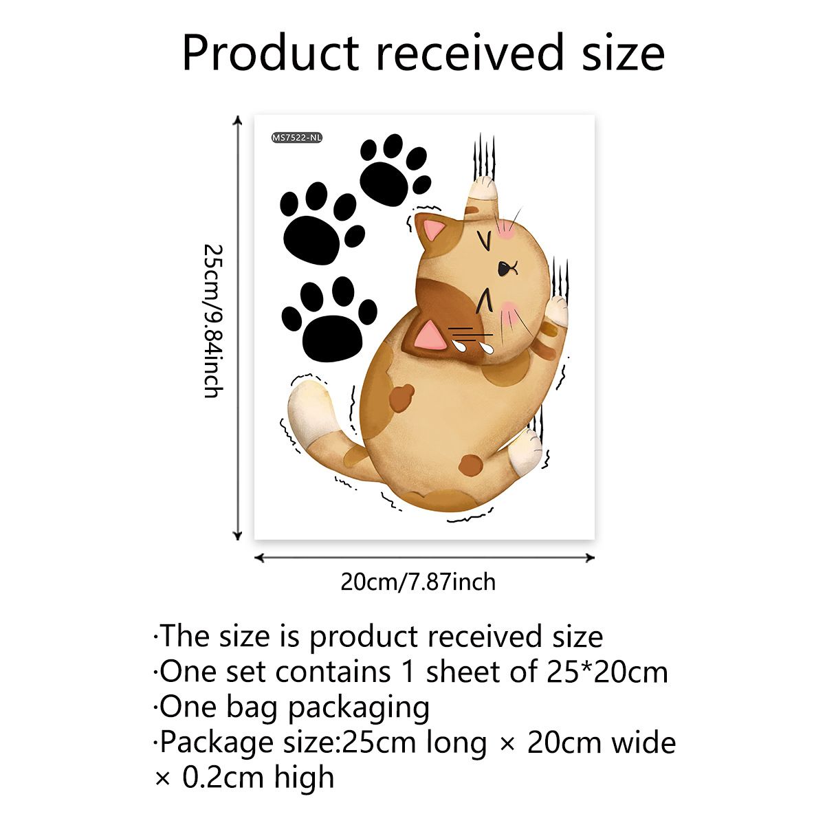 Cartoon Cat Toilet Seat Lid Sticker 3D Cute Cat Waterproof Toliet Lid PVC view 5