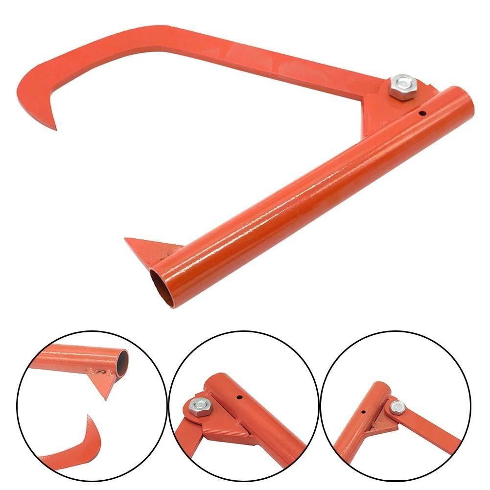 Wood Log Lifter Stainless Steel Effort Saving Log Roller Cant Hook view 3