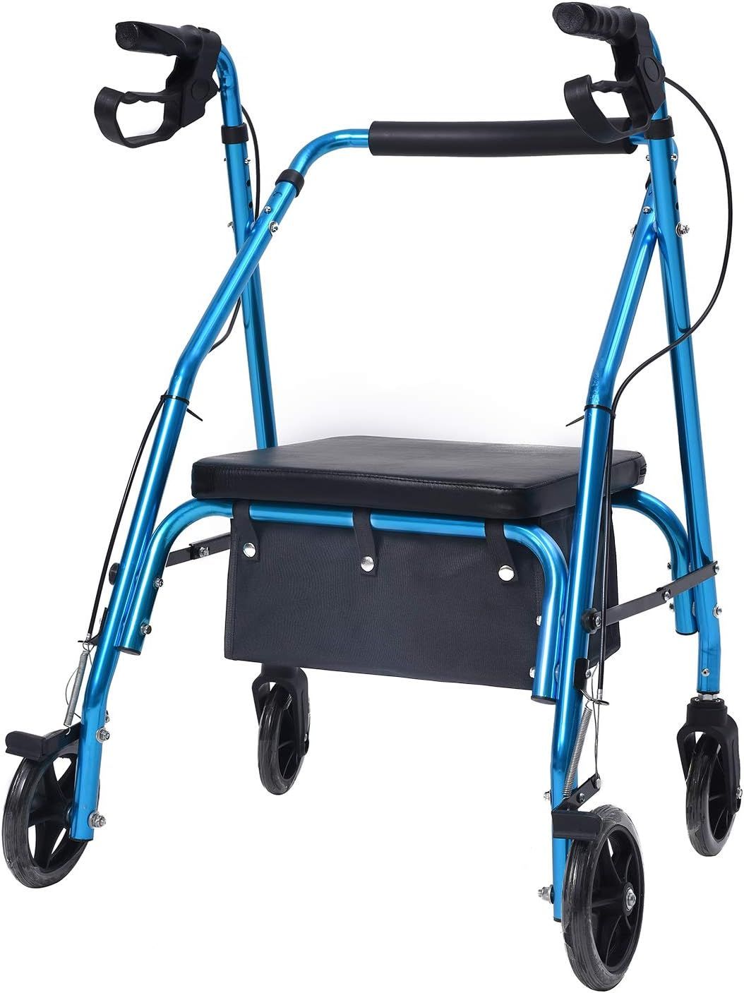 Large Walker Bag Under Seat for Four Wheel Rollator view 5