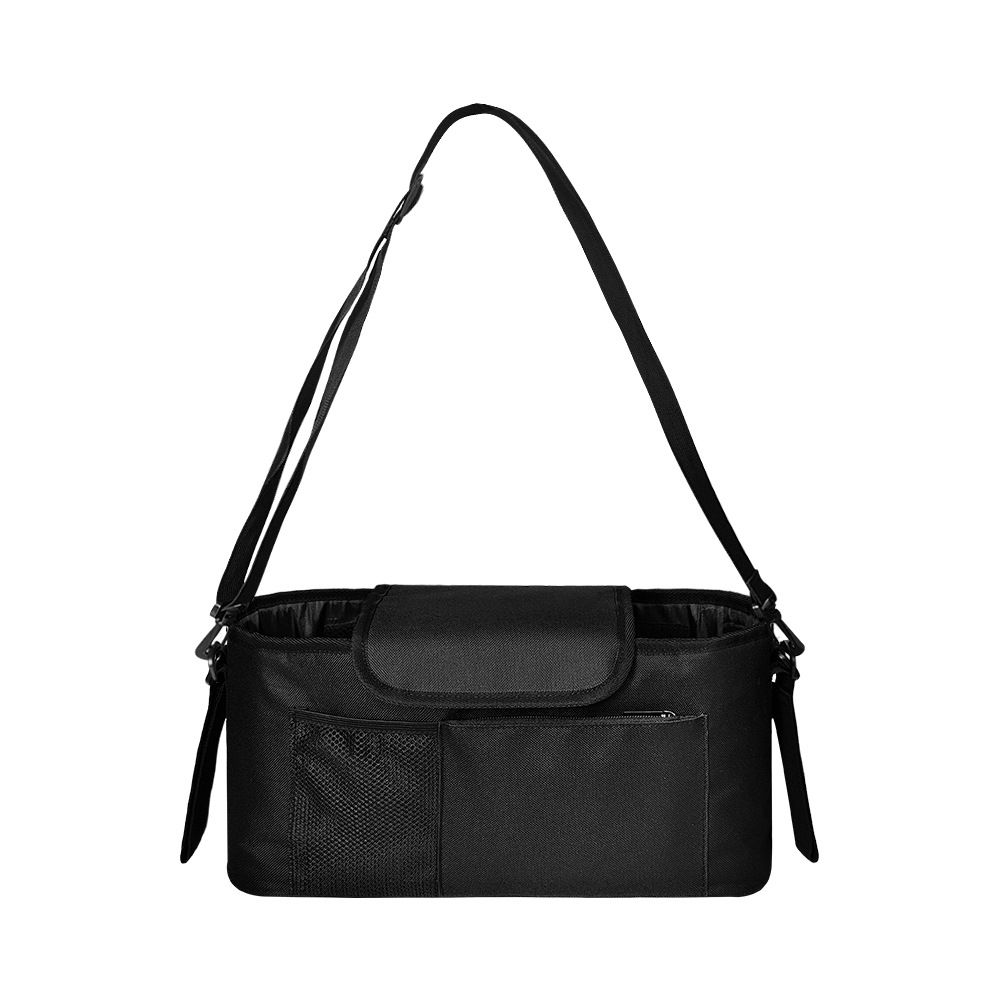 Universal Stroller Organizer with Insulated Cup Holder Detachable Phone Bag