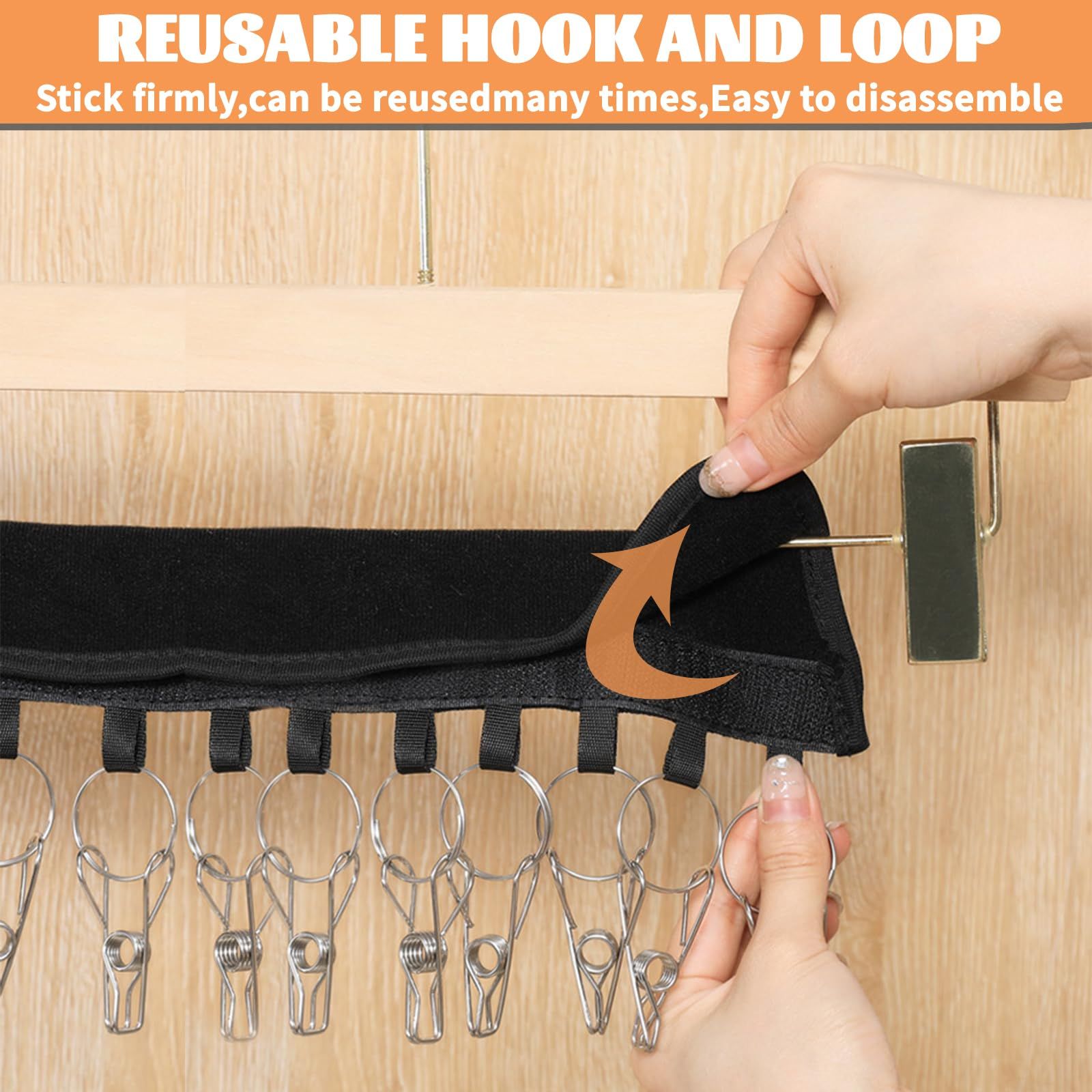 Hat Organizer Holder for Baseball Caps view 5