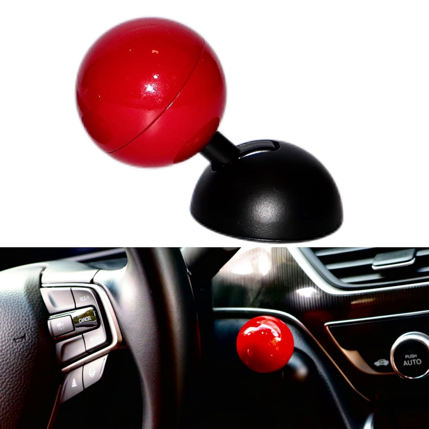 Car Push to Start Button Rocker view 2