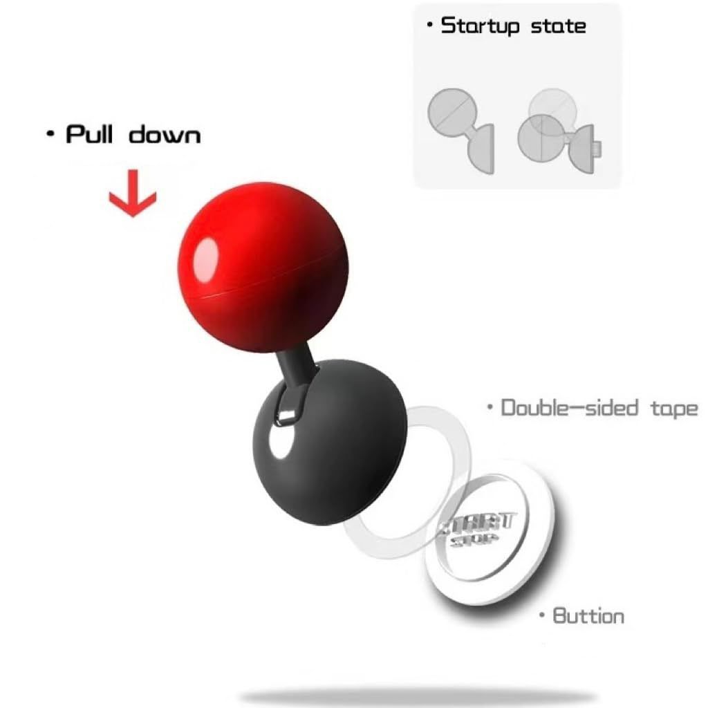 Car Push to Start Button Rocker view 5