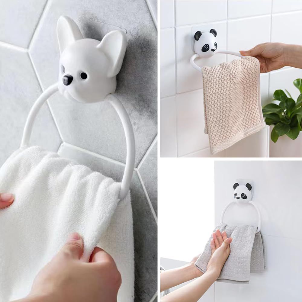 2 Piece Hand Towel Holder for Wall Mounted view 4