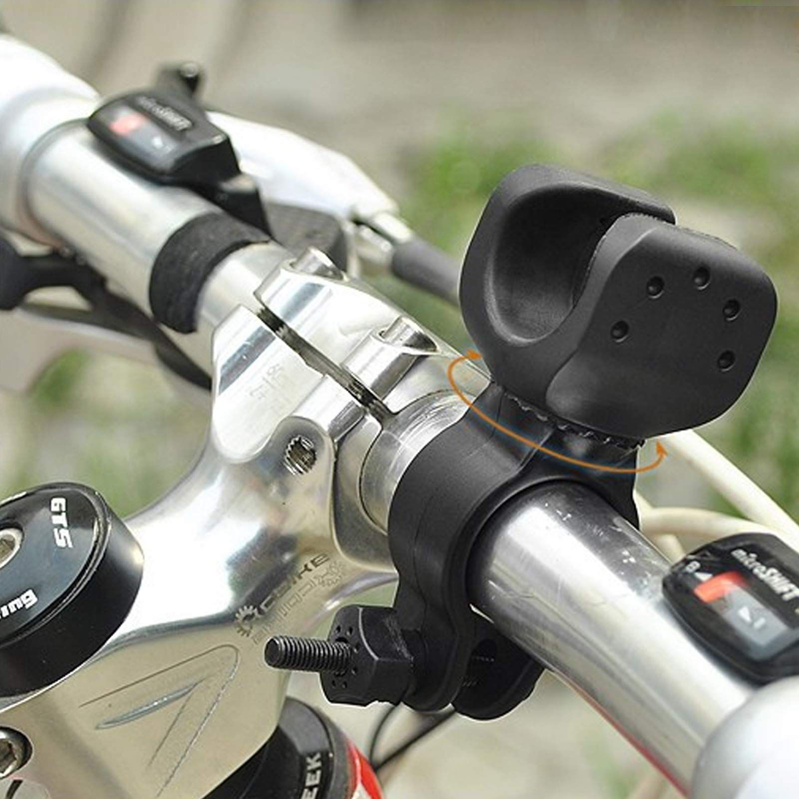 Bike Flashlight Mount Handlebar Light Holder Mount Bicycle Mounting Bracket view 3