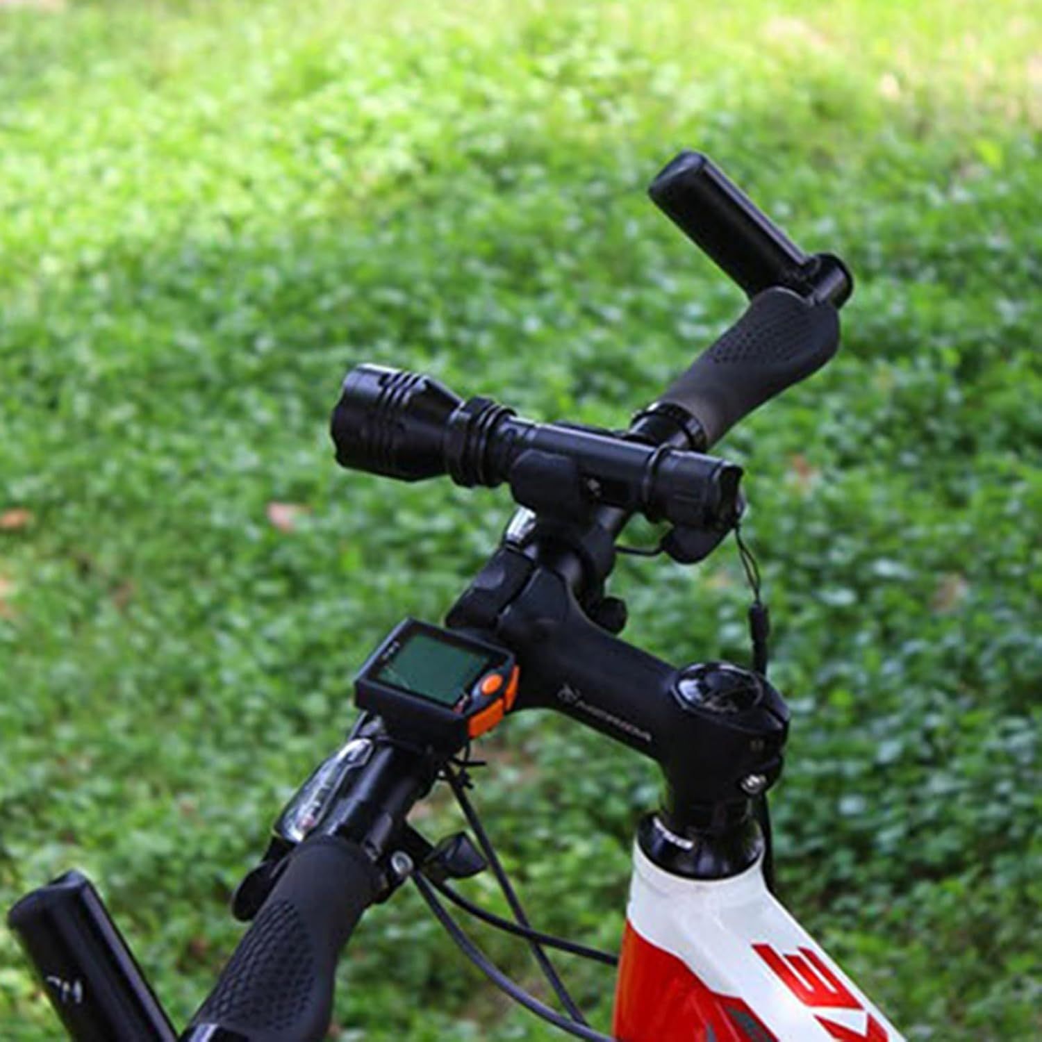 Bike Flashlight Mount Handlebar Light Holder Mount Bicycle Mounting Bracket view 4