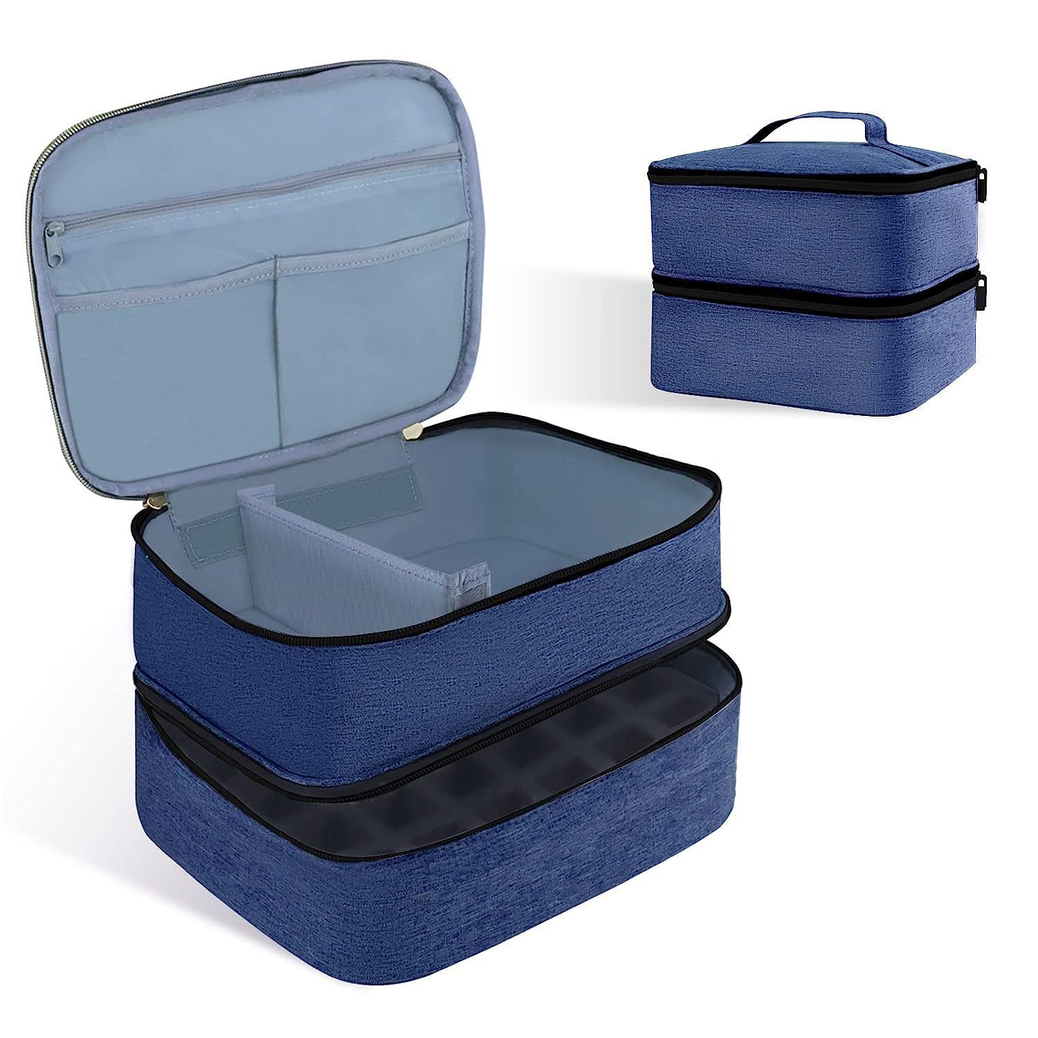 Nail Polish Organizer Storage Case for Nail Tech — image 1