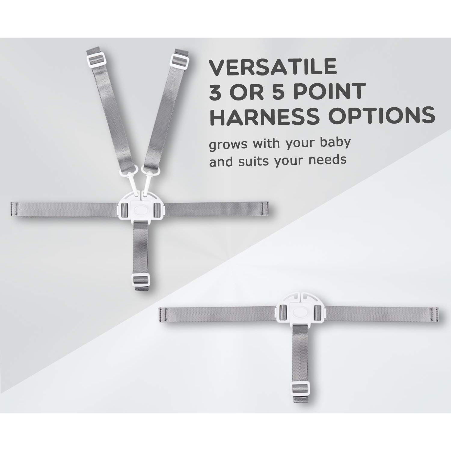 High Chair Straps, Straps for High Chair, Replacement Harness Straps for Most view 4