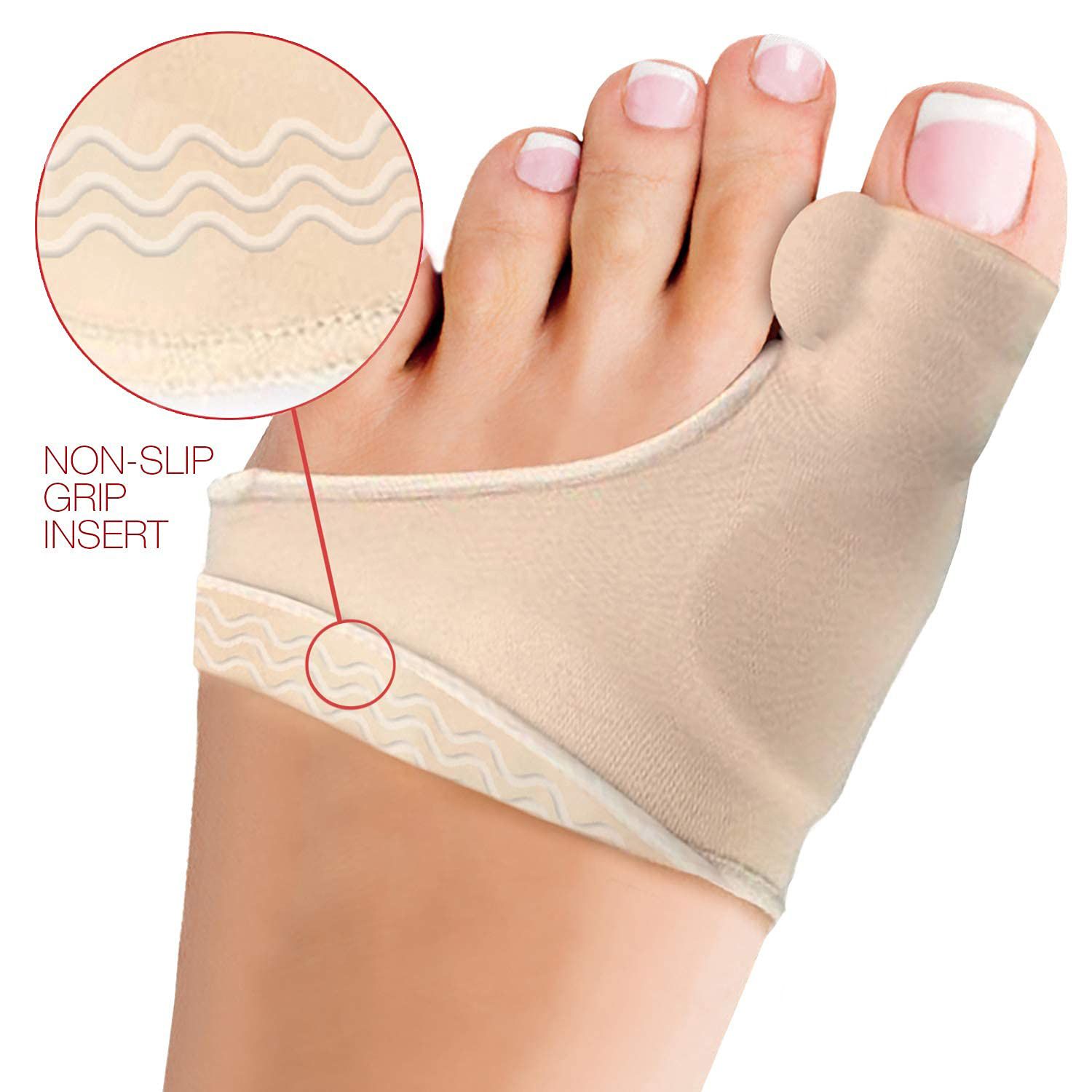 Corrector and Orthopedic Valgus Relief Splint Gel Pads Sleeves Brace – Toe view 4