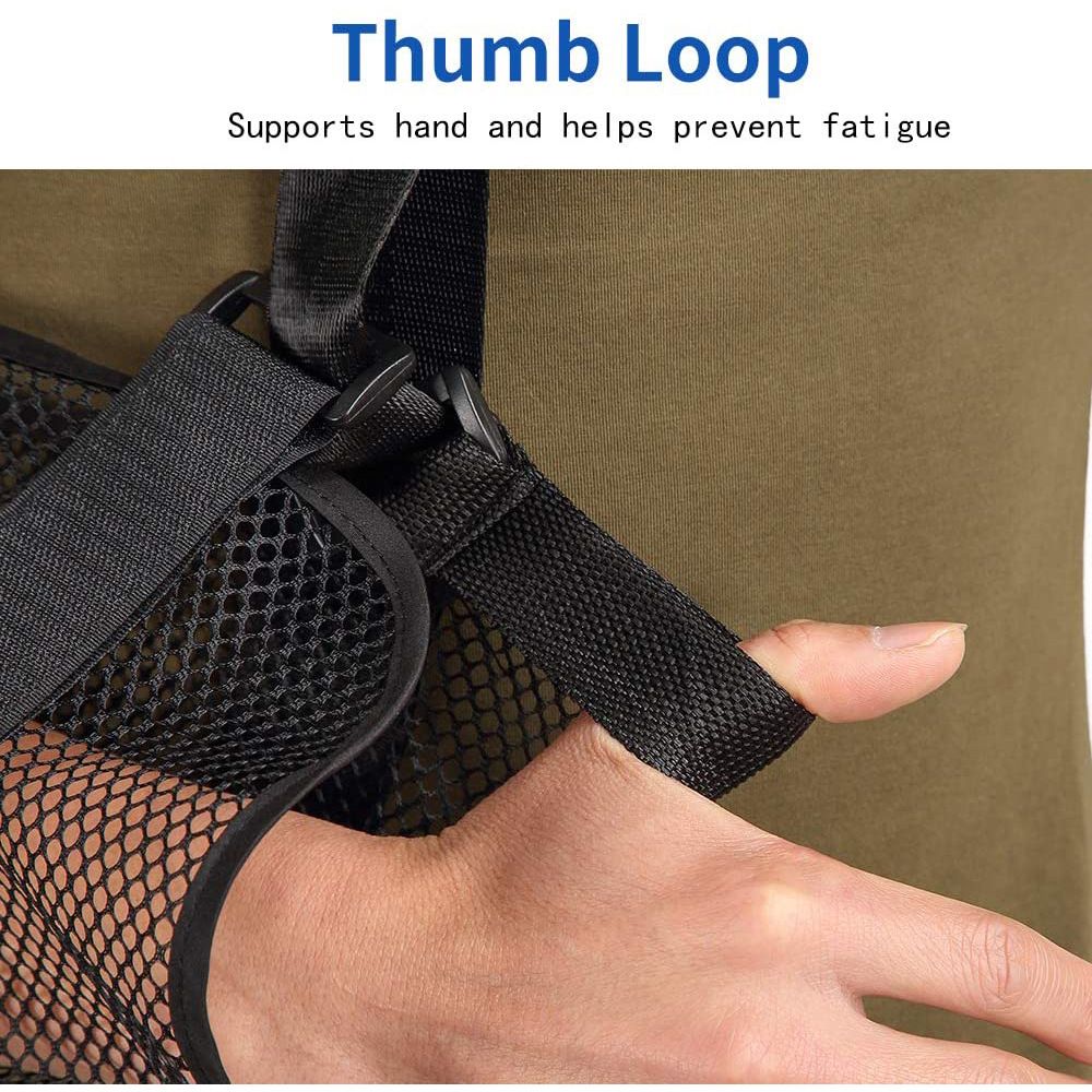 Arm Sling Medical Shoulder Immobilizer Thumb Support Rotator Cuff Wrist Brace view 4