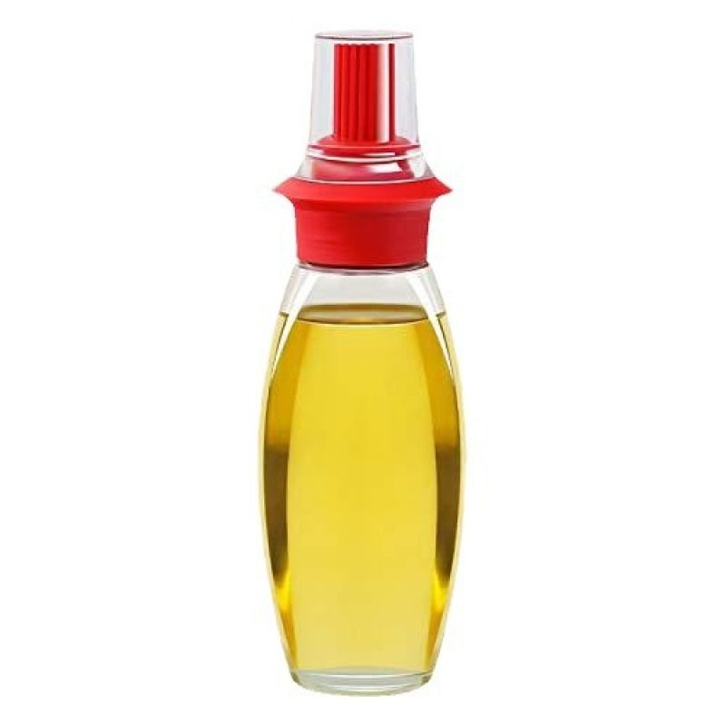 Plastic pastry brush bottle olive glass vinegar cruets teppanyaki oil brush