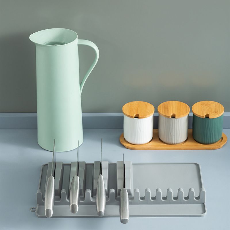Knife Holder, In Drawer Knife Block Holder Expandable Knife Organizer, Spoon view 4
