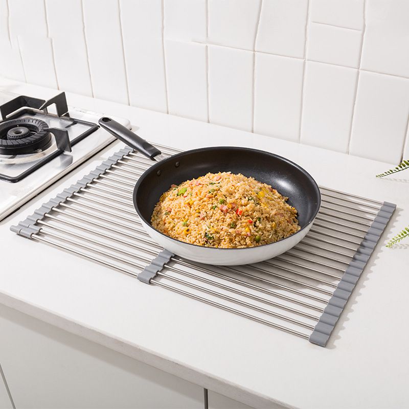 Roll Up Dish Drying Rack Over Sink Drying Rack Sink Cover Kitchen Sink view 4
