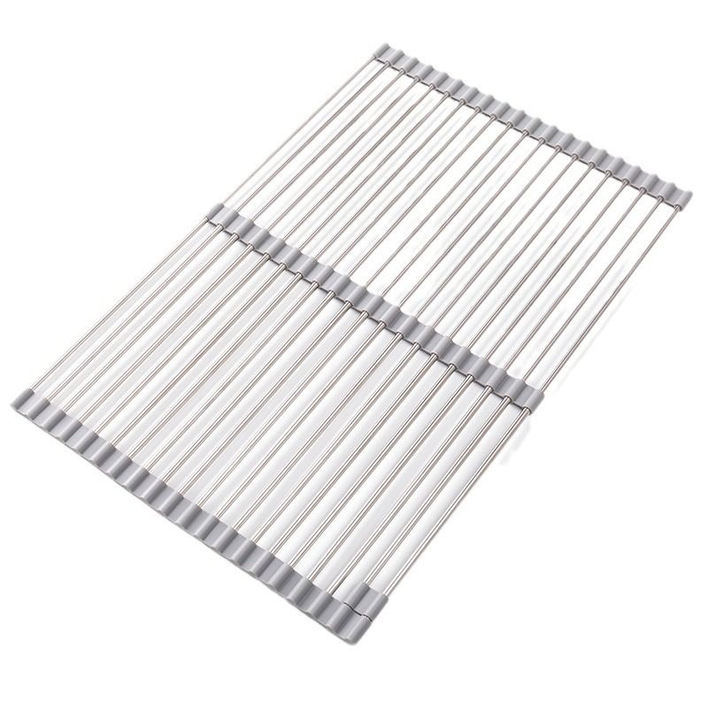 Roll Up Dish Drying Rack Over Sink Drying Rack Sink Cover Kitchen Sink view 5