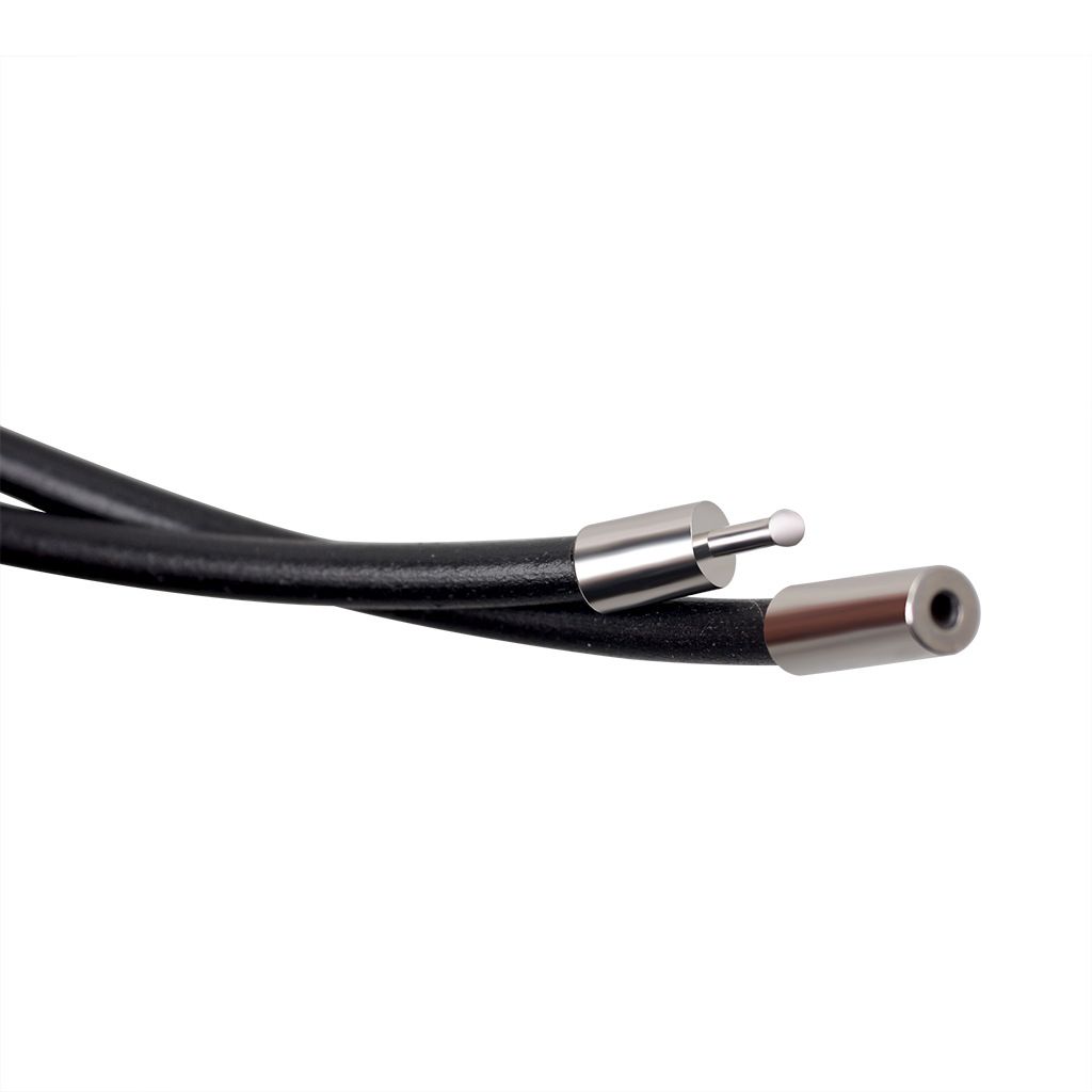 Waterproof Braided Leather Cord Chain Necklace view 3