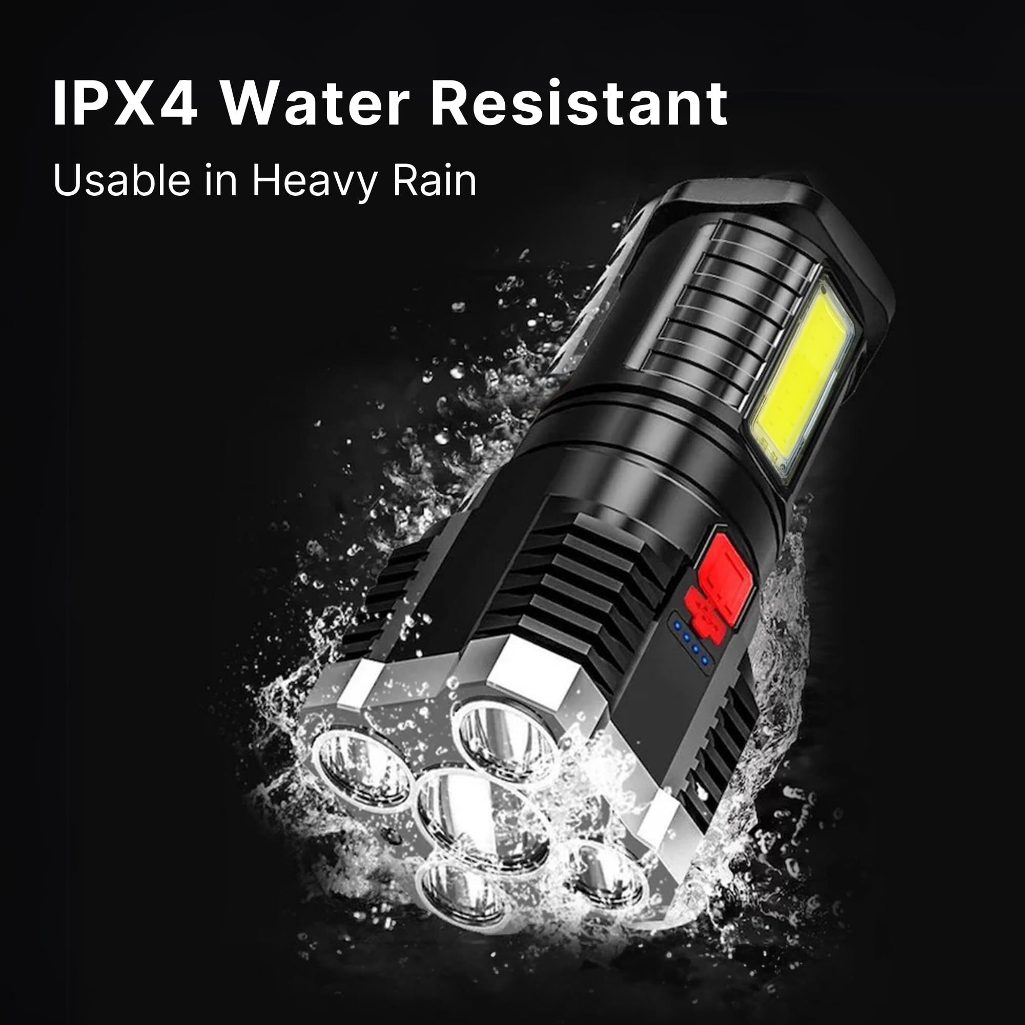 Rechargeable Tactical Flashlight – USB Rechargeable Flashlights view 4