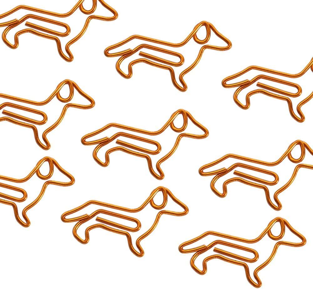 20 PCS Dachshund Shaped Paper Clips view 3