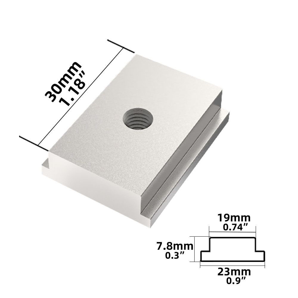 10PCS T-Slider for T-Slot view 3