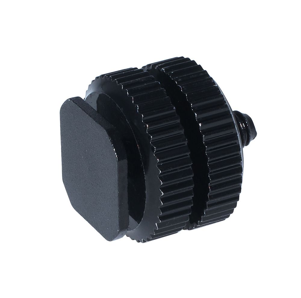 Hot Shoe to 1/4 Adapter, Camera Hot Shoe Mount Adapter, Flash Shoe to 1/4"Male view 3