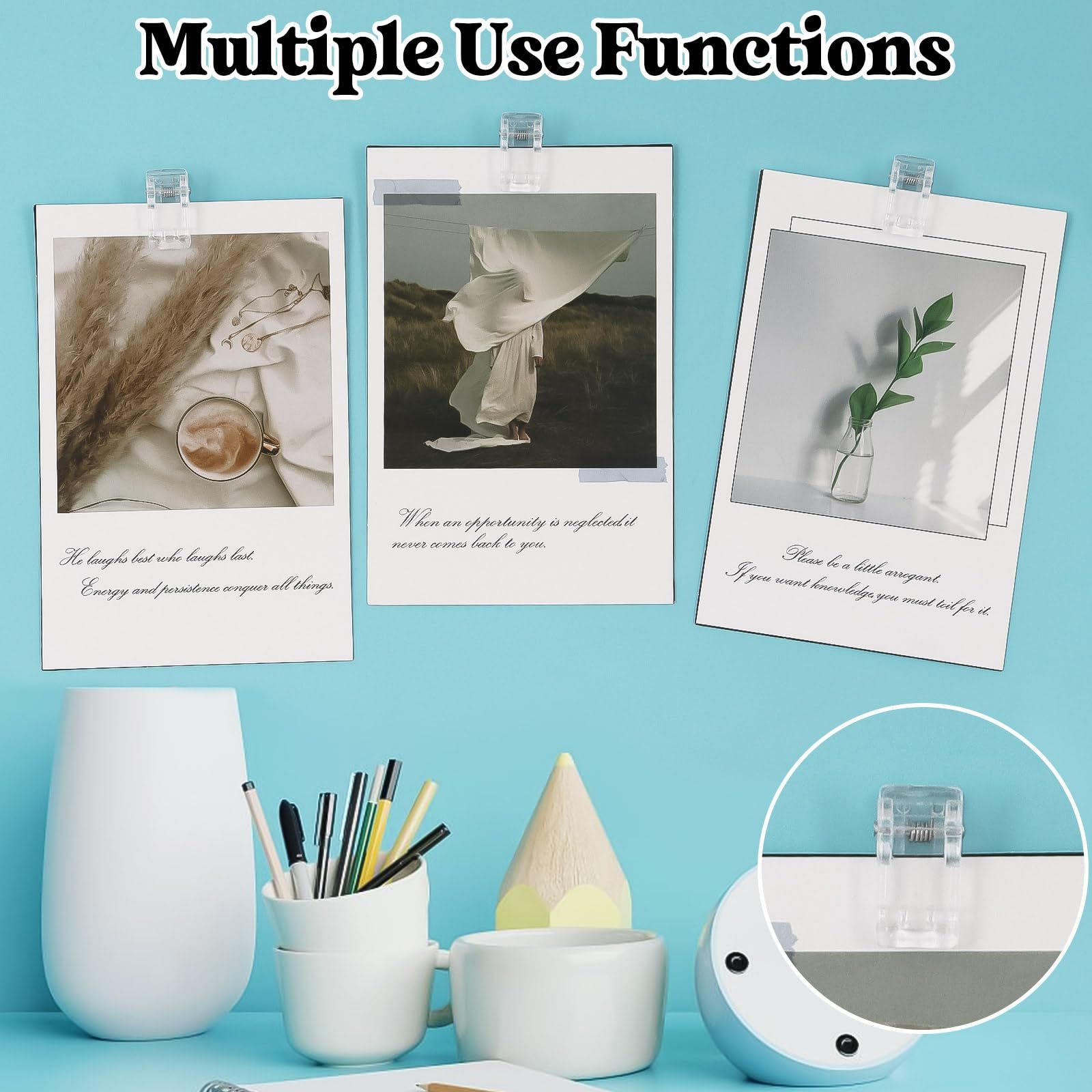 40 Pcs Self Adhesive Clips view 2