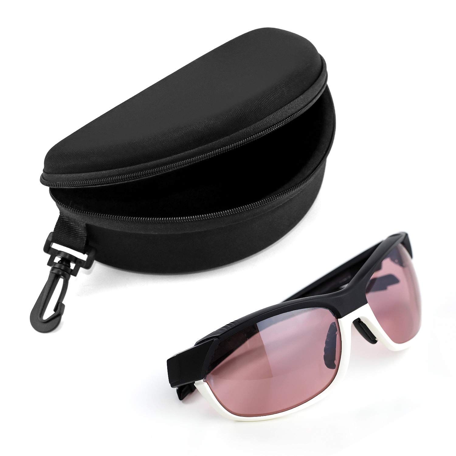 Sunglasses Case Double Eyeglass Reading Glasses Case Portable Bag Travel Case view 5