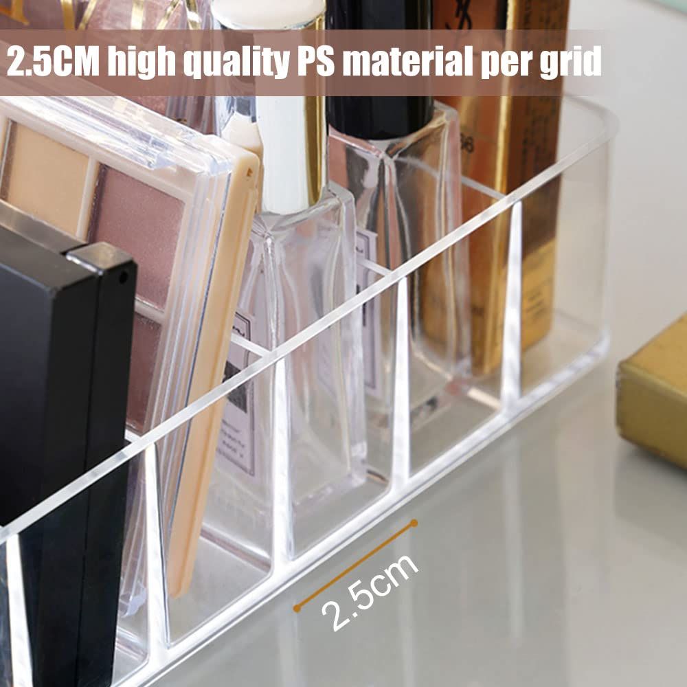 Makeup Organizer for Eyeshadow Palette and Lipstick Organizer view 2