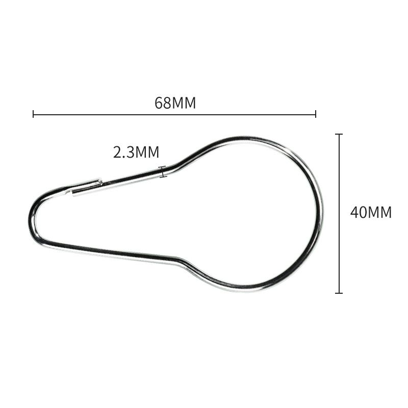 10 Pcs Safety Pins/Metal Gourd Pins/Bulb Pins/Clothing Tag Pins Bulb view 3