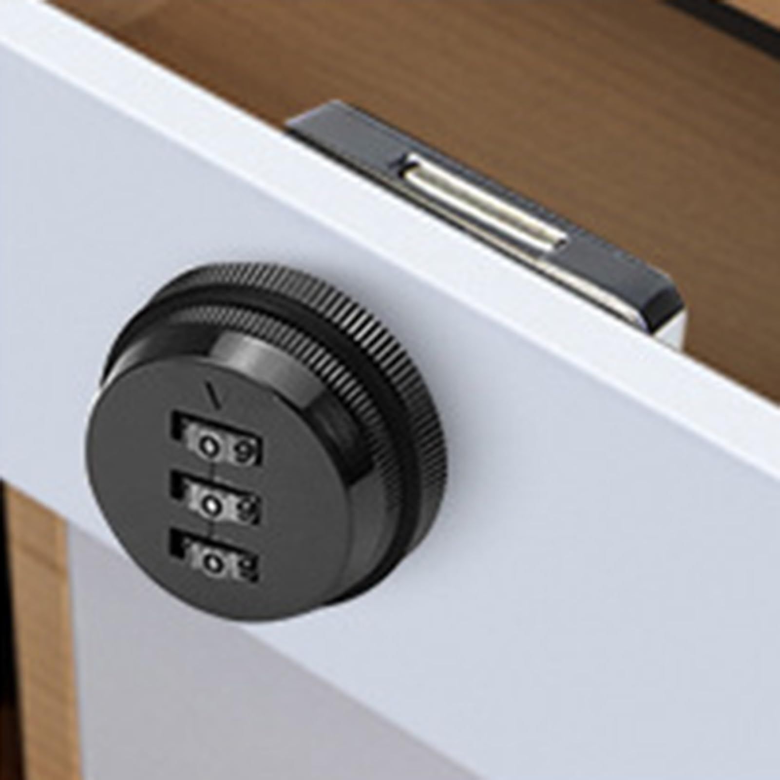 Mechanical Lock Drawer Office Cabinet Mechanical Lock 3-Digit Design Daily Use view 4