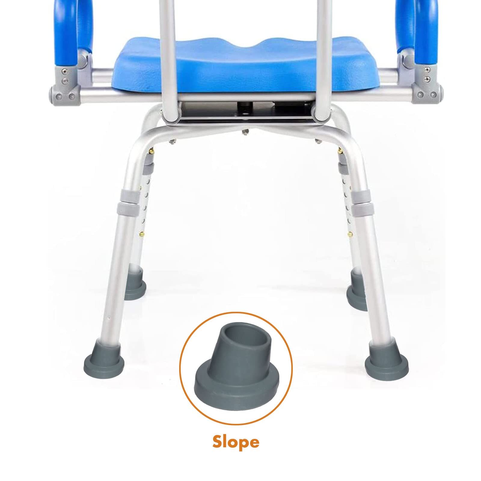 4 Pack Replacement Feet for Shower Chair Bath Seat view 2