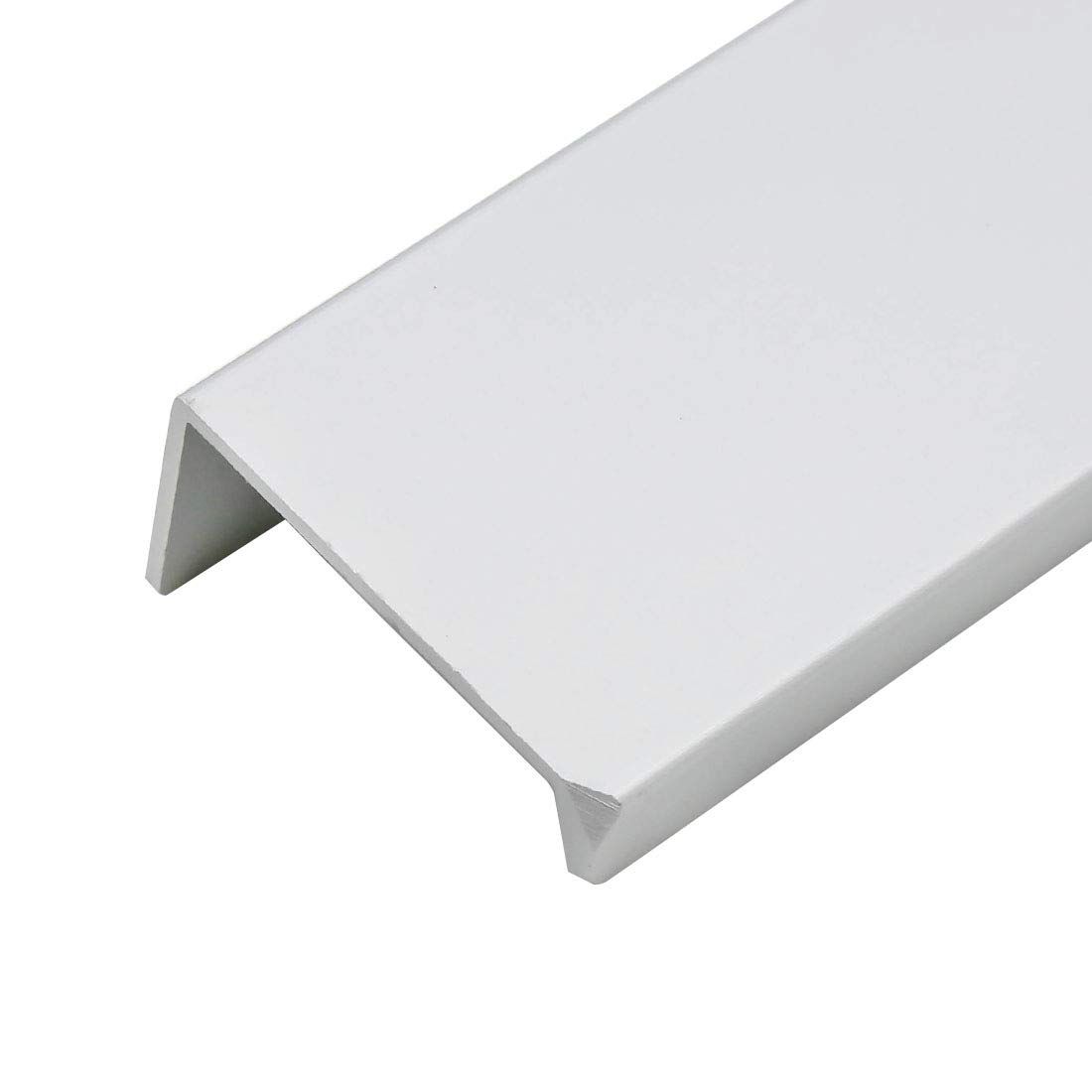 80mm/3.15" Silver Aluminum Home Kitchen Cabinets Drawers Collection Long Hole view 3