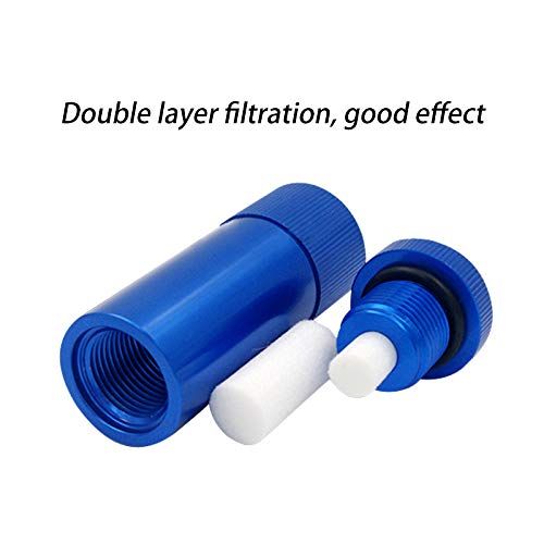 High Pressure Hand Pump Air Filter Water-Oil Sparator with Female and Male view 4