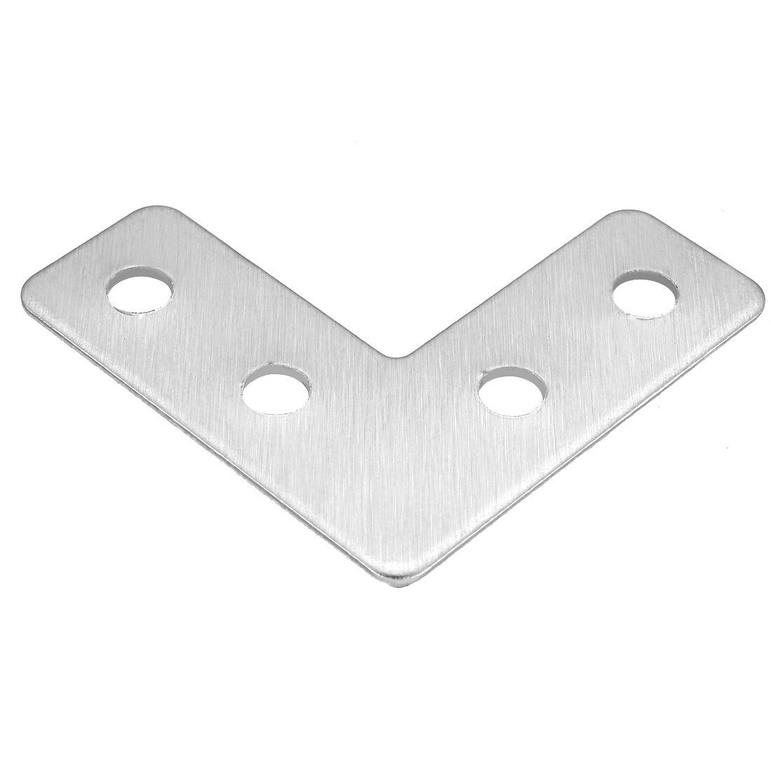 Flat Plate L Shape, 40mmx40mm, Stainless Steel 304 Angle Corner Brace Repair view 3