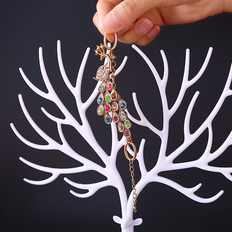 2 pcs Antique Birds Tree Stand Jewelry Display Necklace Earring Bracelet view 4