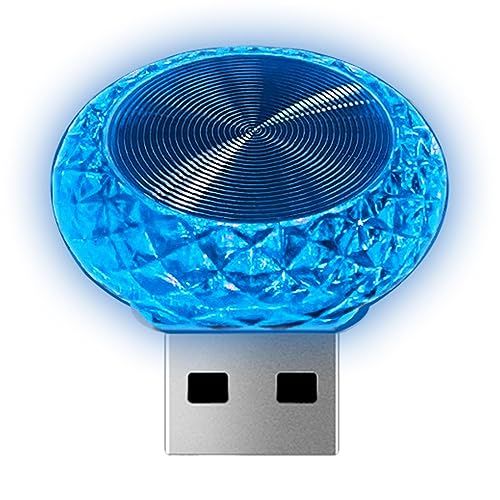 6 PCS USB LED Angel Eye Crystal Ambient Light view 5