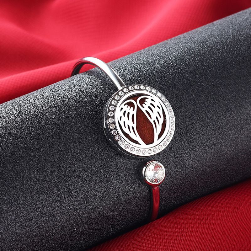 2 pcs Adjustable Tree of Life Essential Oil Diffuser Bracelet view 4