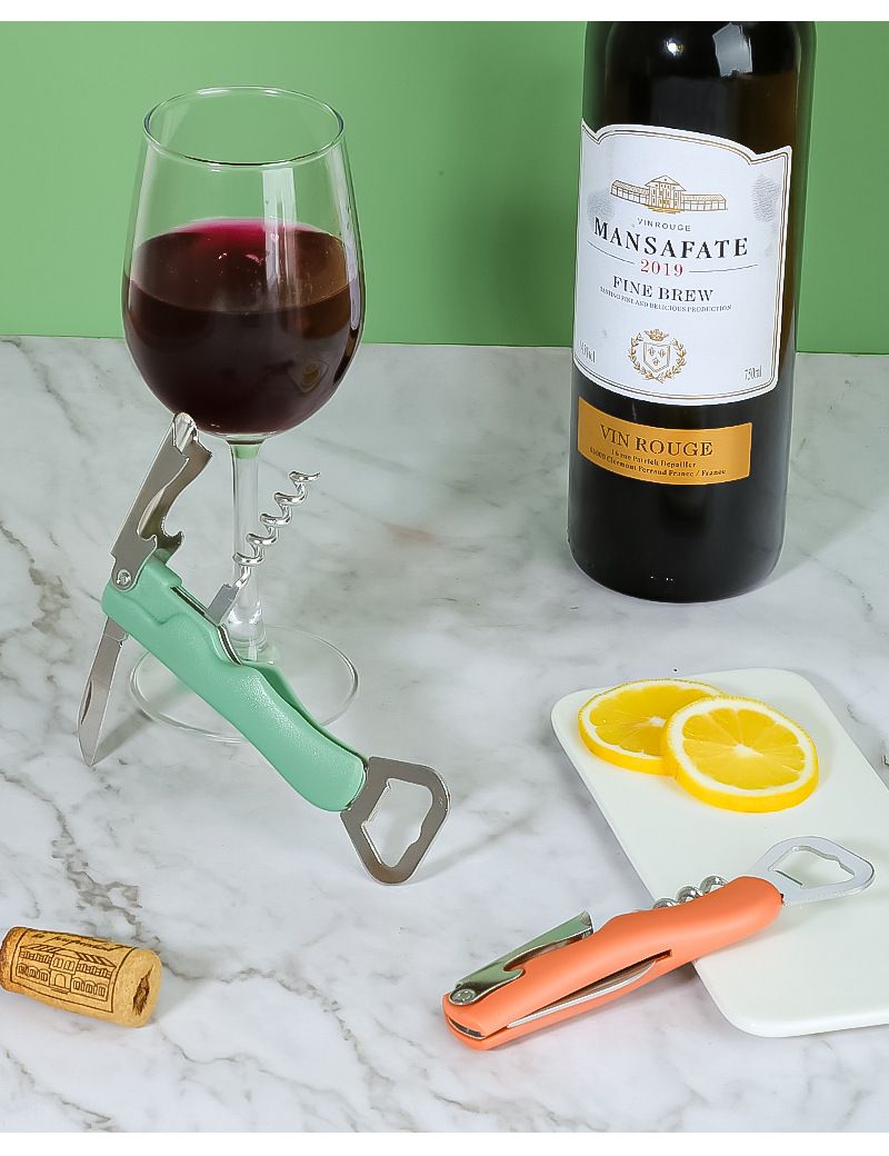 Bartender's All-in-One Bar Tool Set: Corkscrew view 4