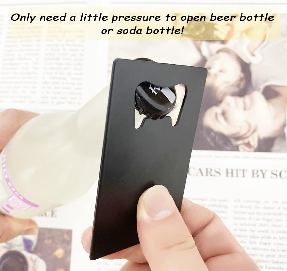 Compact Stainless Steel Bottle Opener Portable Pocket Beer Opener Creative view 4