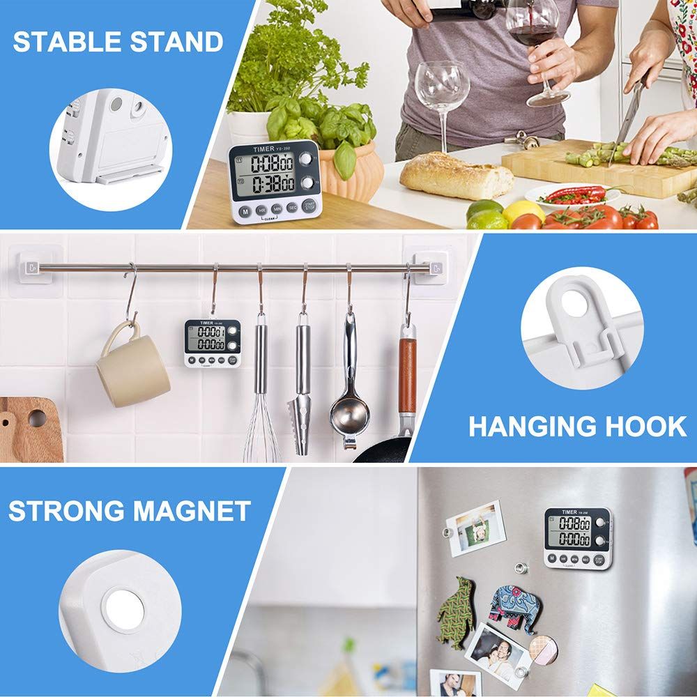 Digital Dual Kitchen Timer view 5