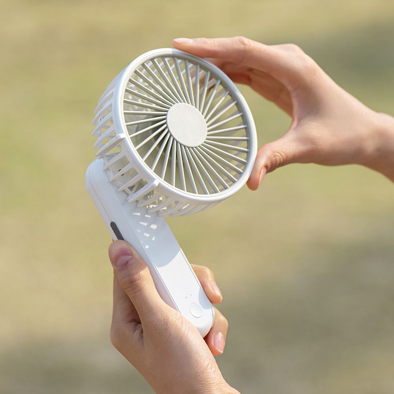 Battery Operated Rechargeable Fan Portable Handheld Personal Fan Portable Mini view 2