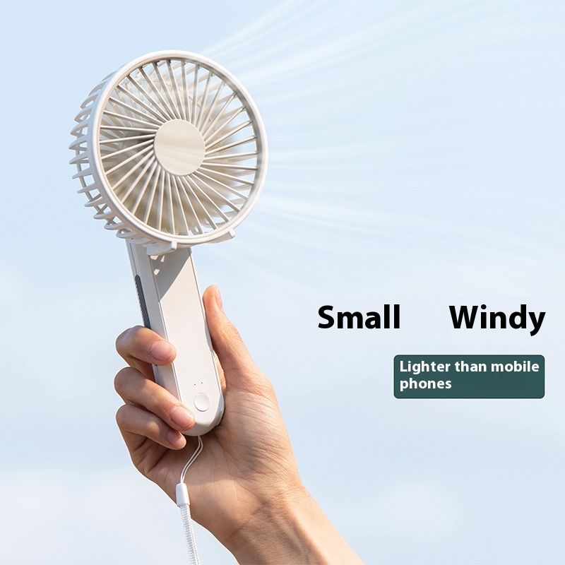 Battery Operated Rechargeable Fan Portable Handheld Personal Fan Portable Mini view 4