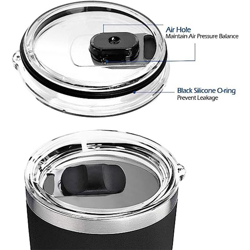 2pcs 20 ​oz Magnetic Tumbler Lid - Compatible with - Magnetic Slider Switch view 2