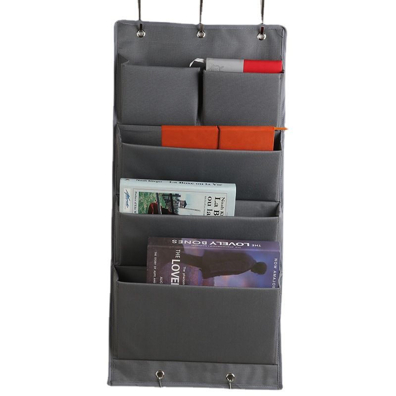 5 Pockets Over the Door Organizer and Storage Hanging with Hooks — image 1